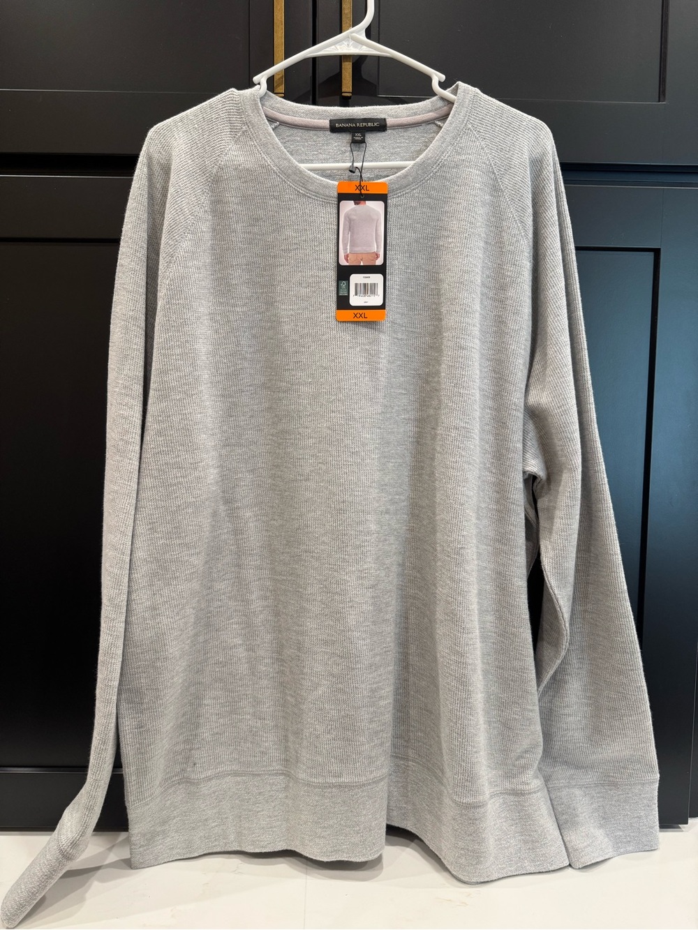 Banana Republic Men’s Light Gray Crewneck NEW